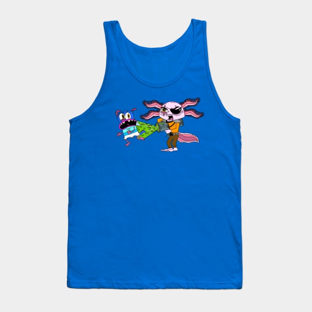 Hound Meets Bunsen Tank Top by garciajey